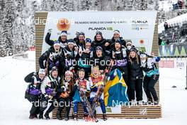 26.02.2023, Planica, Slovenia (SLO): Jonna Sundling (SWE), Emma Ribom (SWE), (l-r)  - FIS nordic world ski championships cross-country, team sprint, Planica (SLO). www.nordicfocus.com. © Modica/NordicFocus. Every downloaded picture is fee-liable.