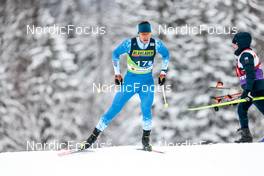 26.02.2023, Planica, Slovenia (SLO): Svyatoslav Matassov (KAZ) - FIS nordic world ski championships cross-country, team sprint, Planica (SLO). www.nordicfocus.com. © Modica/NordicFocus. Every downloaded picture is fee-liable.