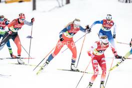 26.02.2023, Planica, Slovenia (SLO): Dahria Beatty (CAN), Adela Novakova (CZE), (l-r)  - FIS nordic world ski championships cross-country, team sprint, Planica (SLO). www.nordicfocus.com. © Modica/NordicFocus. Every downloaded picture is fee-liable.