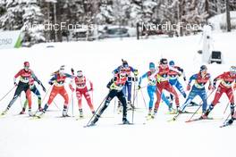 26.02.2023, Planica, Slovenia (SLO): Adela Novakova (CZE), Weronika Kaleta (POL), Laura Gimmler (GER), Anja Weber (SUI), Jasmi Joensuu (FIN), (l-r)  - FIS nordic world ski championships cross-country, team sprint, Planica (SLO). www.nordicfocus.com. © Modica/NordicFocus. Every downloaded picture is fee-liable.