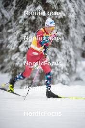 24.11.2023, Ruka, Finland (FIN): Johannes Hoesflot Klaebo (NOR) - FIS world cup cross-country, individual sprint, Ruka (FIN). www.nordicfocus.com. © Modica/NordicFocus. Every downloaded picture is fee-liable.