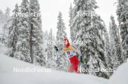 24.11.2023, Ruka, Finland (FIN): Nadine Faehndrich (SUI) - FIS world cup cross-country, individual sprint, Ruka (FIN). www.nordicfocus.com. © Modica/NordicFocus. Every downloaded picture is fee-liable.