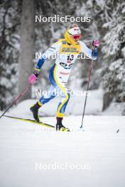 24.11.2023, Ruka, Finland (FIN): Linn Svahn (SWE) - FIS world cup cross-country, individual sprint, Ruka (FIN). www.nordicfocus.com. © Modica/NordicFocus. Every downloaded picture is fee-liable.