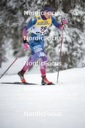 24.11.2023, Ruka, Finland (FIN): Julia Kern (USA) - FIS world cup cross-country, individual sprint, Ruka (FIN). www.nordicfocus.com. © Modica/NordicFocus. Every downloaded picture is fee-liable.