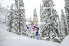 24.11.2023, Ruka, Finland (FIN): Maja Dahlqvist (SWE) - FIS world cup cross-country, individual sprint, Ruka (FIN). www.nordicfocus.com. © Modica/NordicFocus. Every downloaded picture is fee-liable.