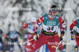 26.11.2023, Ruka, Finland (FIN): Mika Vermeulen (AUT) - FIS world cup cross-country, mass, Ruka (FIN). www.nordicfocus.com. © Modica/NordicFocus. Every downloaded picture is fee-liable.