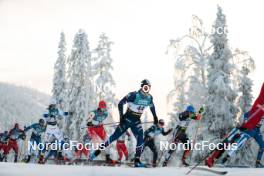 26.11.2023, Ruka, Finland (FIN): Richard Jouve (FRA) - FIS world cup cross-country, mass, Ruka (FIN). www.nordicfocus.com. © Modica/NordicFocus. Every downloaded picture is fee-liable.