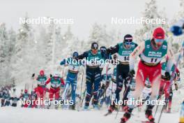26.11.2023, Ruka, Finland (FIN): Richard Jouve (FRA) - FIS world cup cross-country, mass, Ruka (FIN). www.nordicfocus.com. © Modica/NordicFocus. Every downloaded picture is fee-liable.
