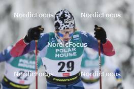 26.11.2023, Ruka, Finland (FIN): Gus Schumacher (USA) - FIS world cup cross-country, mass, Ruka (FIN). www.nordicfocus.com. © Modica/NordicFocus. Every downloaded picture is fee-liable.