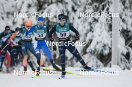 26.11.2023, Ruka, Finland (FIN): Paolo Ventura (ITA) - FIS world cup cross-country, mass, Ruka (FIN). www.nordicfocus.com. © Modica/NordicFocus. Every downloaded picture is fee-liable.