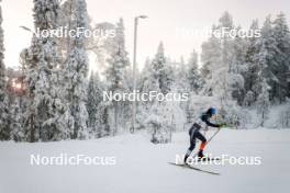 26.11.2023, Ruka, Finland (FIN): Albert Kuchler (GER) - FIS world cup cross-country, mass, Ruka (FIN). www.nordicfocus.com. © Modica/NordicFocus. Every downloaded picture is fee-liable.