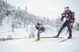 23.11.2023, Ruka, Finland (FIN): Jc Schoonmaker (USA) - FIS world cup cross-country, training, Ruka (FIN). www.nordicfocus.com. © Modica/NordicFocus. Every downloaded picture is fee-liable.