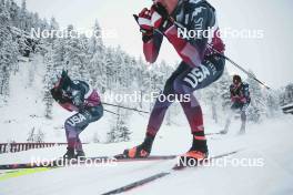 23.11.2023, Ruka, Finland (FIN): Ben Ogden (USA) - FIS world cup cross-country, training, Ruka (FIN). www.nordicfocus.com. © Modica/NordicFocus. Every downloaded picture is fee-liable.