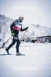 23.11.2023, Ruka, Finland (FIN): Jules Lapierre (FRA) - FIS world cup cross-country, training, Ruka (FIN). www.nordicfocus.com. © Modica/NordicFocus. Every downloaded picture is fee-liable.