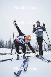 23.11.2023, Ruka, Finland (FIN): Andrew Musgrave (GBR) - FIS world cup cross-country, training, Ruka (FIN). www.nordicfocus.com. © Modica/NordicFocus. Every downloaded picture is fee-liable.
