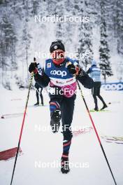 23.11.2023, Ruka, Finland (FIN): Renaud Jay (FRA) - FIS world cup cross-country, training, Ruka (FIN). www.nordicfocus.com. © Modica/NordicFocus. Every downloaded picture is fee-liable.