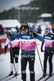 23.11.2023, Ruka, Finland (FIN): Ben Ogden (USA) - FIS world cup cross-country, training, Ruka (FIN). www.nordicfocus.com. © Modica/NordicFocus. Every downloaded picture is fee-liable.