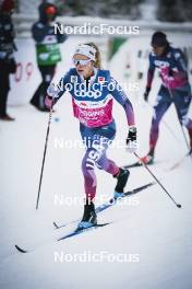 23.11.2023, Ruka, Finland (FIN): Jessie Diggins (USA) - FIS world cup cross-country, training, Ruka (FIN). www.nordicfocus.com. © Modica/NordicFocus. Every downloaded picture is fee-liable.