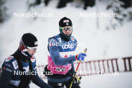 23.11.2023, Ruka, Finland (FIN): Zak Ketterson (USA) - FIS world cup cross-country, training, Ruka (FIN). www.nordicfocus.com. © Modica/NordicFocus. Every downloaded picture is fee-liable.