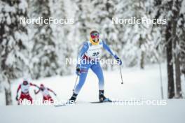 02.12.2023, Gaellivare, Sweden (SWE): Evelina Crusell (SWE) - FIS world cup cross-country, 10km, Gaellivare (SWE). www.nordicfocus.com. © Modica/NordicFocus. Every downloaded picture is fee-liable.