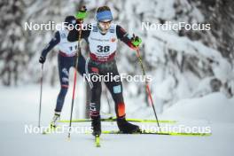 02.12.2023, Gaellivare, Sweden (SWE): Katharina Hennig (GER) - FIS world cup cross-country, 10km, Gaellivare (SWE). www.nordicfocus.com. © Modica/NordicFocus. Every downloaded picture is fee-liable.