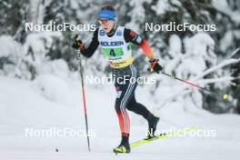 03.12.2023, Gaellivare, Sweden (SWE): Katharina Hennig (GER) - FIS world cup cross-country, relay, Gaellivare (SWE). www.nordicfocus.com. © Modica/NordicFocus. Every downloaded picture is fee-liable.