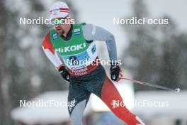 03.12.2023, Gaellivare, Sweden (SWE): Graham Ritchie (CAN) - FIS world cup cross-country, relay, Gaellivare (SWE). www.nordicfocus.com. © Modica/NordicFocus. Every downloaded picture is fee-liable.