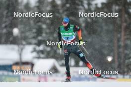 03.12.2023, Gaellivare, Sweden (SWE): Anian Sossau (GER) - FIS world cup cross-country, relay, Gaellivare (SWE). www.nordicfocus.com. © Modica/NordicFocus. Every downloaded picture is fee-liable.