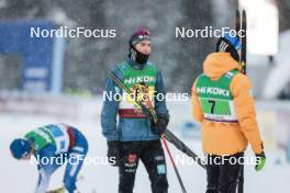 03.12.2023, Gaellivare, Sweden (SWE): Friedrich Moch (GER), Albert Kuchler (GER), (l-r)  - FIS world cup cross-country, relay, Gaellivare (SWE). www.nordicfocus.com. © Modica/NordicFocus. Every downloaded picture is fee-liable.