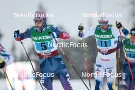 03.12.2023, Gaellivare, Sweden (SWE): Zanden Mcmullen (USA) - FIS world cup cross-country, relay, Gaellivare (SWE). www.nordicfocus.com. © Modica/NordicFocus. Every downloaded picture is fee-liable.