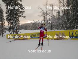 01.12.2023, Gaellivare, Sweden (SWE): Mika Vermeulen (AUT) - FIS world cup cross-country, training, Gaellivare (SWE). www.nordicfocus.com. © Modica/NordicFocus. Every downloaded picture is fee-liable.