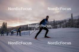 01.12.2023, Gaellivare, Sweden (SWE): Simon Caprini (FIS) - FIS world cup cross-country, training, Gaellivare (SWE). www.nordicfocus.com. © Modica/NordicFocus. Every downloaded picture is fee-liable.