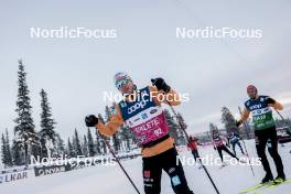 01.12.2023, Gaellivare, Sweden (SWE): Florian Notz (GER) - FIS world cup cross-country, training, Gaellivare (SWE). www.nordicfocus.com. © Modica/NordicFocus. Every downloaded picture is fee-liable.