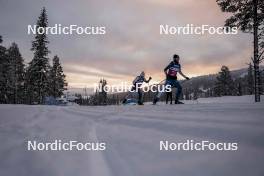 01.12.2023, Gaellivare, Sweden (SWE): FIN   - FIS world cup cross-country, training, Gaellivare (SWE). www.nordicfocus.com. © Modica/NordicFocus. Every downloaded picture is fee-liable.