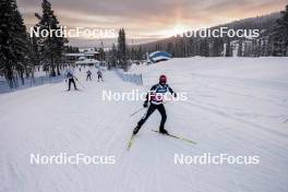 01.12.2023, Gaellivare, Sweden (SWE): Astrid Oyre Slind  (NOR) - FIS world cup cross-country, training, Gaellivare (SWE). www.nordicfocus.com. © Modica/NordicFocus. Every downloaded picture is fee-liable.