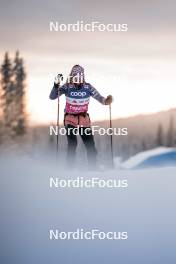 01.12.2023, Gaellivare, Sweden (SWE): Jessie Diggins (USA) - FIS world cup cross-country, training, Gaellivare (SWE). www.nordicfocus.com. © Modica/NordicFocus. Every downloaded picture is fee-liable.