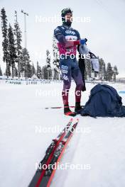 01.12.2023, Gaellivare, Sweden (SWE): Zack Ketterson (USA) - FIS world cup cross-country, training, Gaellivare (SWE). www.nordicfocus.com. © Modica/NordicFocus. Every downloaded picture is fee-liable.