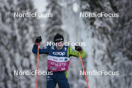 01.12.2023, Gaellivare, Sweden (SWE): Miha Simenc (SLO) - FIS world cup cross-country, training, Gaellivare (SWE). www.nordicfocus.com. © Modica/NordicFocus. Every downloaded picture is fee-liable.