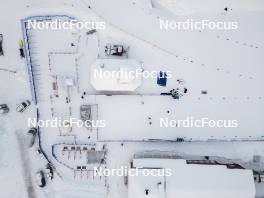 01.12.2023, Gaellivare, Sweden (SWE): Aerial View of HellnerÕs staidium in Gaellivare (SWE)   - FIS world cup cross-country, training, Gaellivare (SWE). www.nordicfocus.com. © Modica/NordicFocus. Every downloaded picture is fee-liable.
