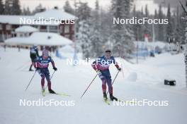 01.12.2023, Gaellivare, Sweden (SWE): USA   - FIS world cup cross-country, training, Gaellivare (SWE). www.nordicfocus.com. © Modica/NordicFocus. Every downloaded picture is fee-liable.