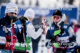01.12.2023, Gaellivare, Sweden (SWE): Delphine Claudel (FRA) - FIS world cup cross-country, training, Gaellivare (SWE). www.nordicfocus.com. © Modica/NordicFocus. Every downloaded picture is fee-liable.