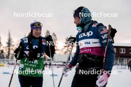 01.12.2023, Gaellivare, Sweden (SWE): Julia Kern (USA) - FIS world cup cross-country, training, Gaellivare (SWE). www.nordicfocus.com. © Modica/NordicFocus. Every downloaded picture is fee-liable.