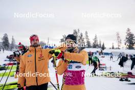 01.12.2023, Gaellivare, Sweden (SWE): Victoria Carl (GER) - FIS world cup cross-country, training, Gaellivare (SWE). www.nordicfocus.com. © Modica/NordicFocus. Every downloaded picture is fee-liable.