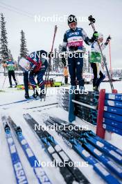 01.12.2023, Gaellivare, Sweden (SWE): Delphine Claudel (FRA) - FIS world cup cross-country, training, Gaellivare (SWE). www.nordicfocus.com. © Modica/NordicFocus. Every downloaded picture is fee-liable.