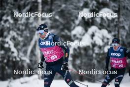 01.12.2023, Gaellivare, Sweden (SWE): Francesco De Fabiani (ITA) - FIS world cup cross-country, training, Gaellivare (SWE). www.nordicfocus.com. © Modica/NordicFocus. Every downloaded picture is fee-liable.