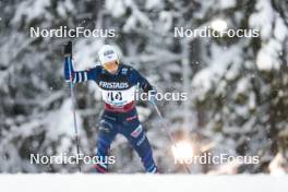 10.12.2023, Oestersund, Sweden (SWE): Lena Quintin (FRA) - FIS world cup cross-country, 10km, Oestersund (SWE). www.nordicfocus.com. © Modica/NordicFocus. Every downloaded picture is fee-liable.