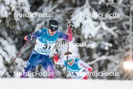 10.12.2023, Oestersund, Sweden (SWE): Scott Patterson (USA) - FIS world cup cross-country, 10km, Oestersund (SWE). www.nordicfocus.com. © Modica/NordicFocus. Every downloaded picture is fee-liable.