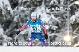 10.12.2023, Oestersund, Sweden (SWE): Ben Ogden (USA) - FIS world cup cross-country, 10km, Oestersund (SWE). www.nordicfocus.com. © Modica/NordicFocus. Every downloaded picture is fee-liable.