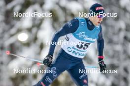 10.12.2023, Oestersund, Sweden (SWE): Federico Pellegrino (ITA) - FIS world cup cross-country, 10km, Oestersund (SWE). www.nordicfocus.com. © Modica/NordicFocus. Every downloaded picture is fee-liable.