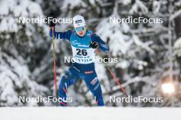 10.12.2023, Oestersund, Sweden (SWE): Theo Schely (FRA) - FIS world cup cross-country, 10km, Oestersund (SWE). www.nordicfocus.com. © Modica/NordicFocus. Every downloaded picture is fee-liable.